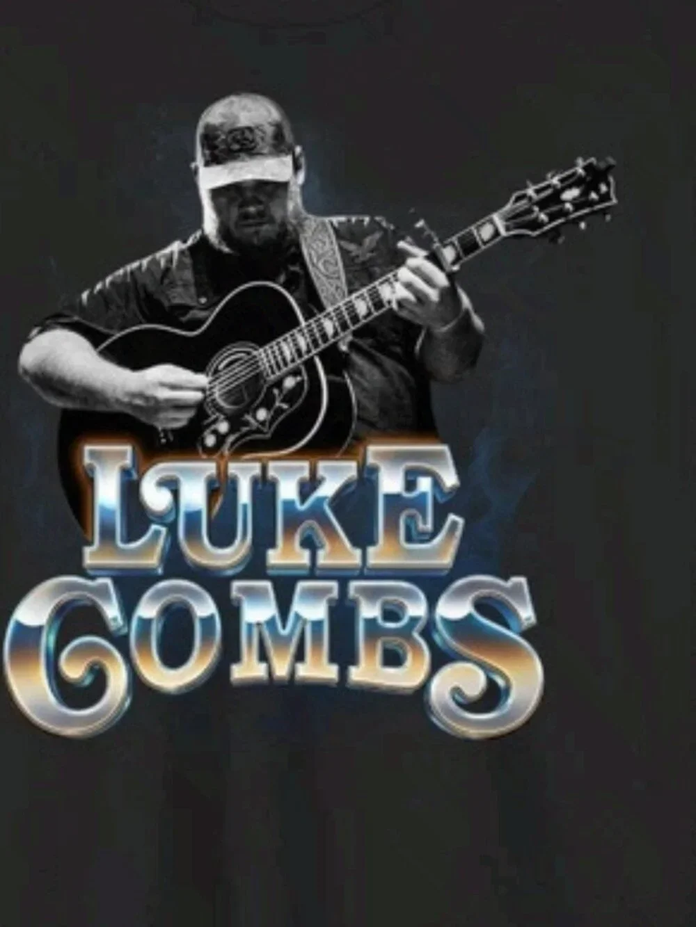 Luke Combs Tour 2026 Country Music Concert Graphic T-Shirt Fan Tee